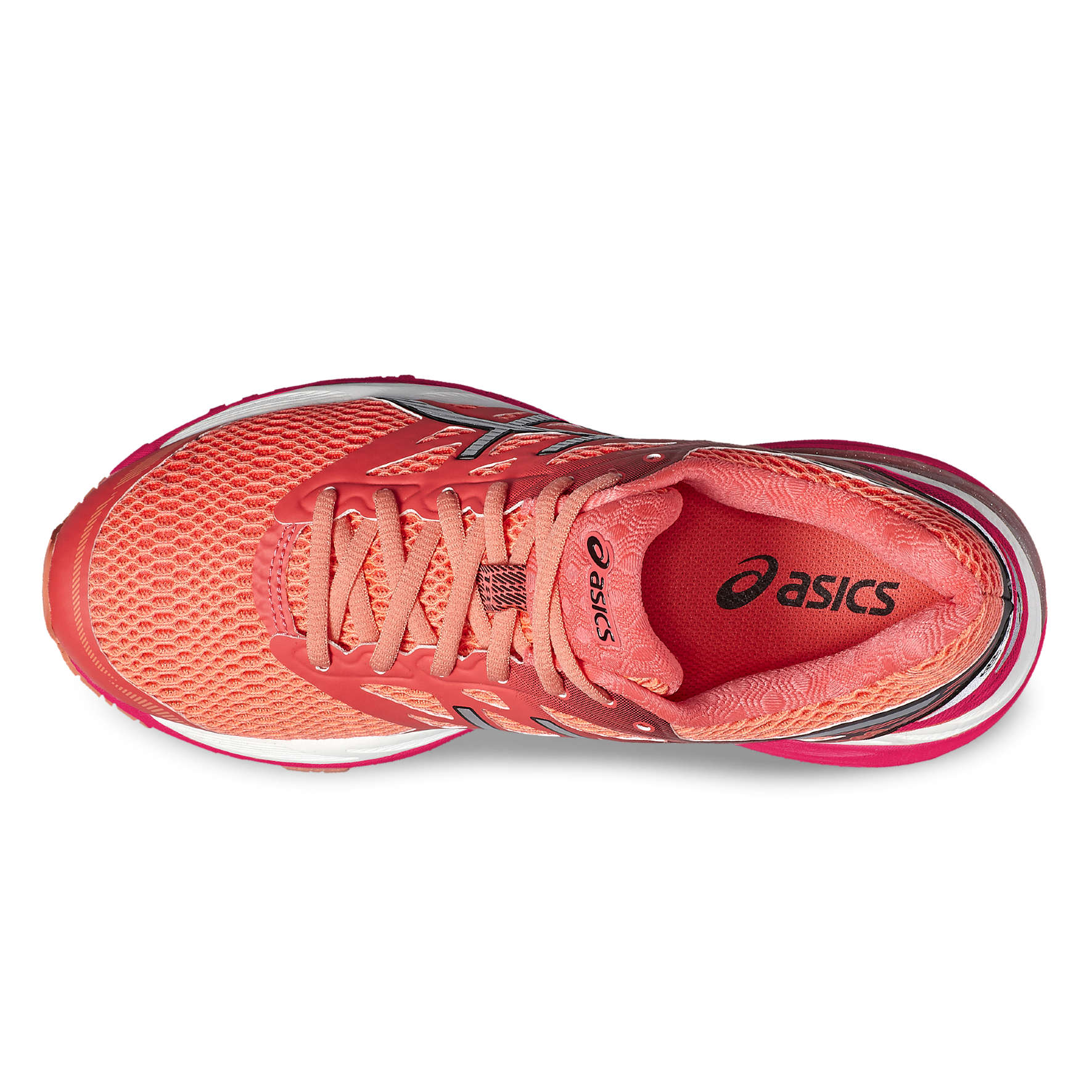 ASICS Gel-Cumulus 18 Hardloopschoenen Roze/Zilver Dames