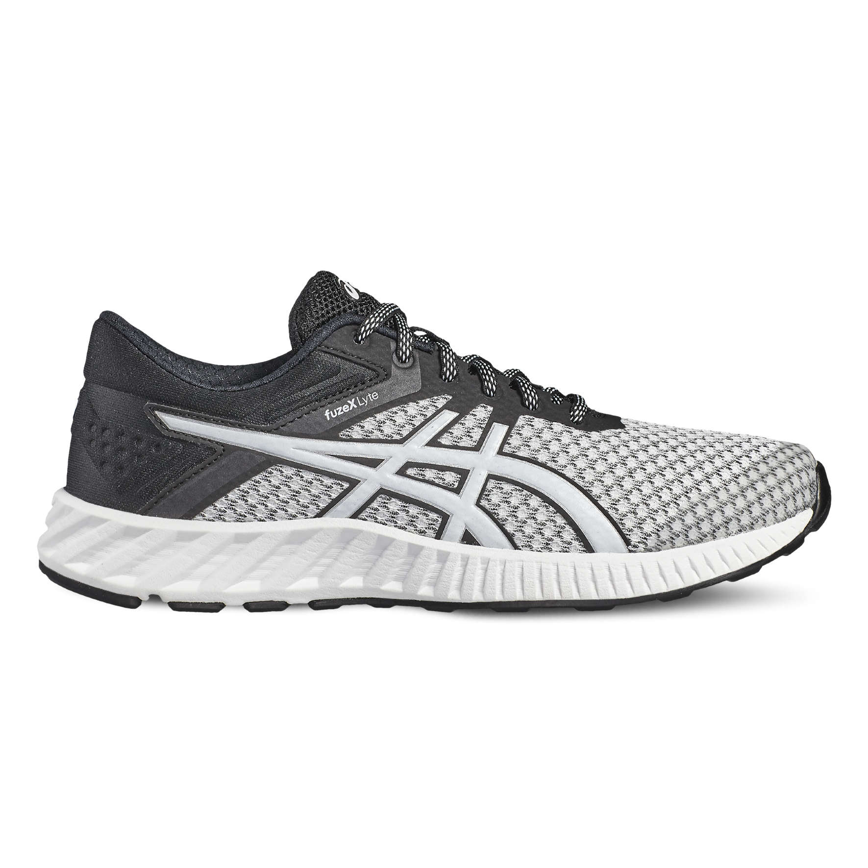 ASICS fuzeX Lyte 2 Hardloopschoenen Wit/Zwart/Zilver Dames