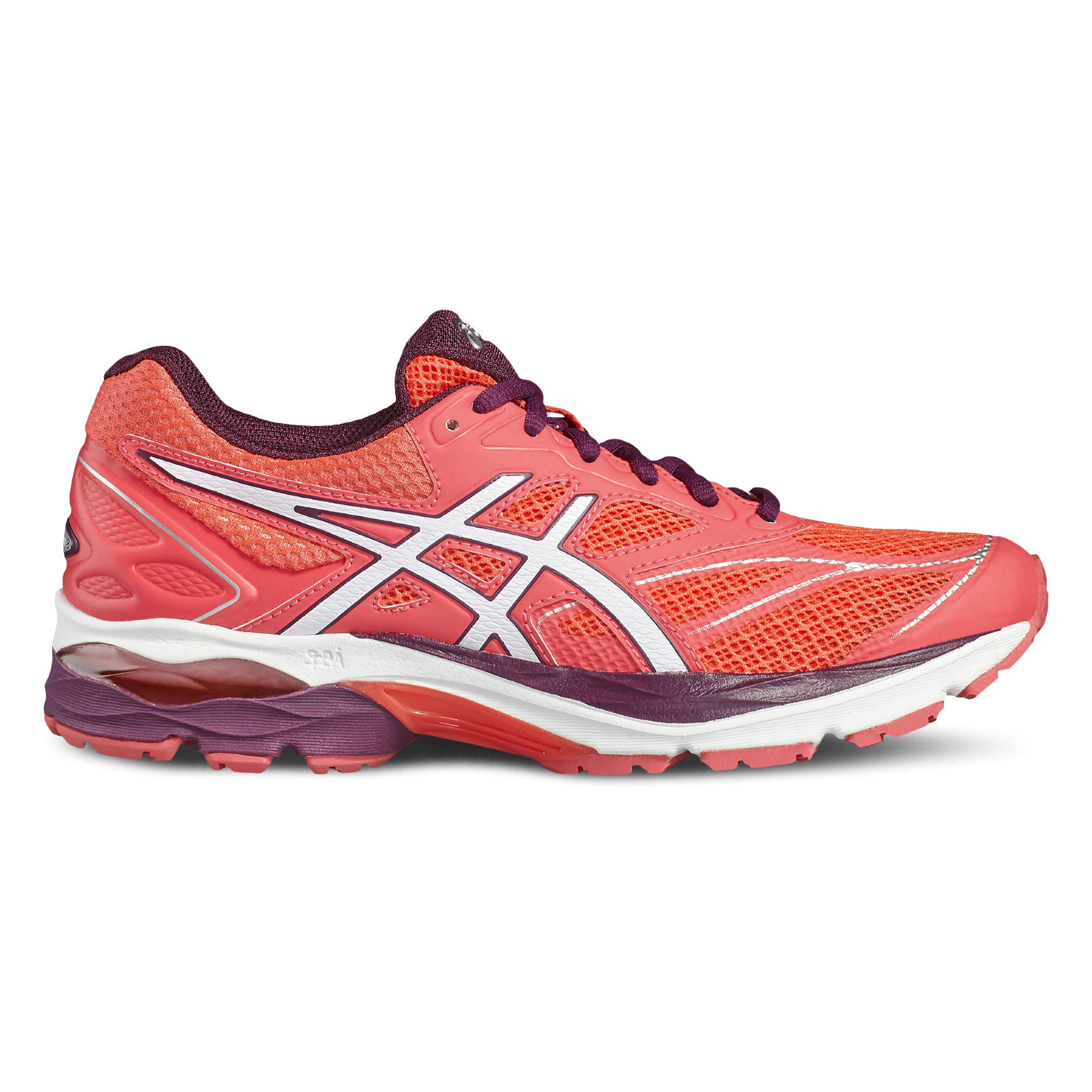 ASICS Gel Pulse 8 Hardloopschoenen Roze/Wit/Paars Dames