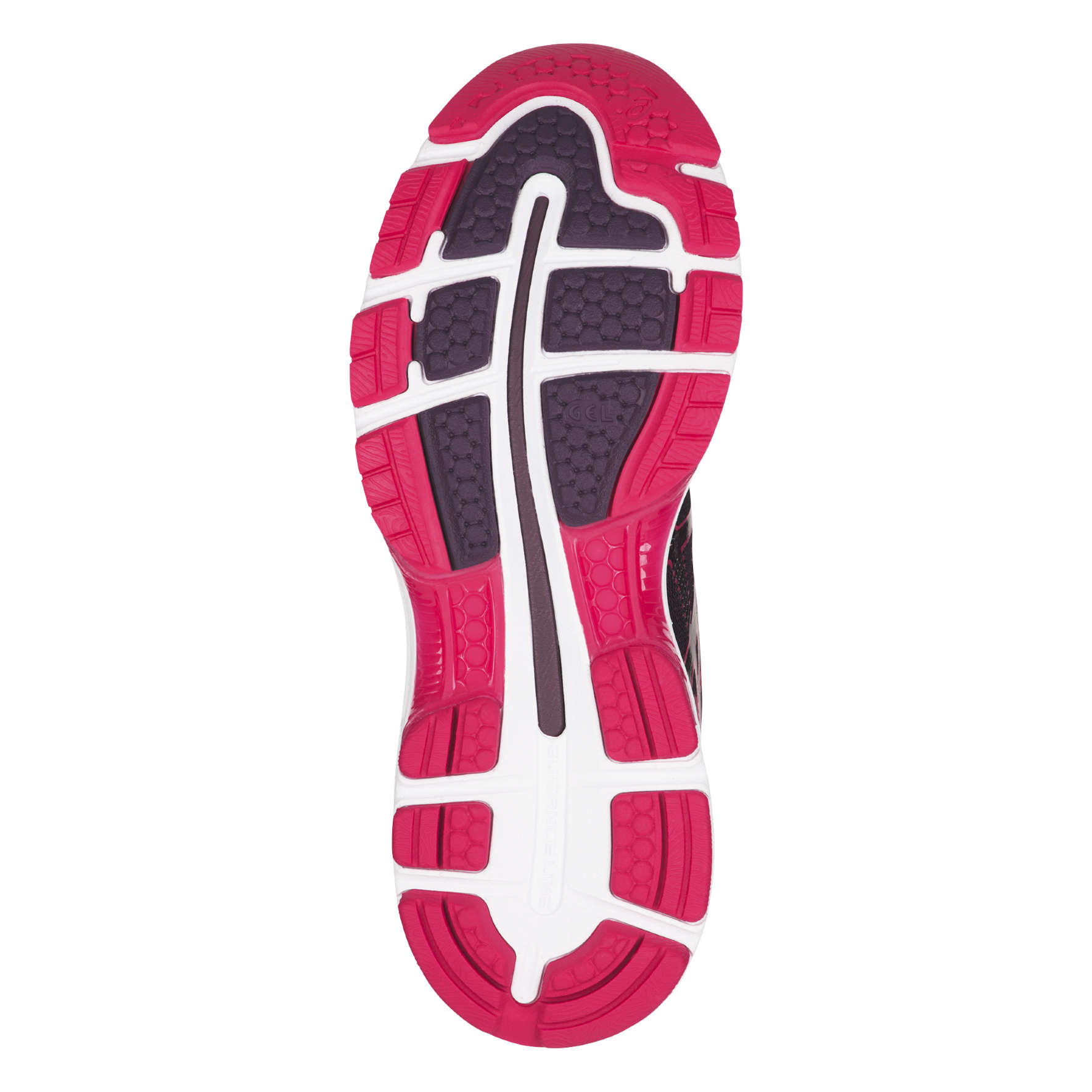 ASICS Gel Nimbus 19 Hardloopschoenen Zwart Roze Dames koop je bij Futurumshop