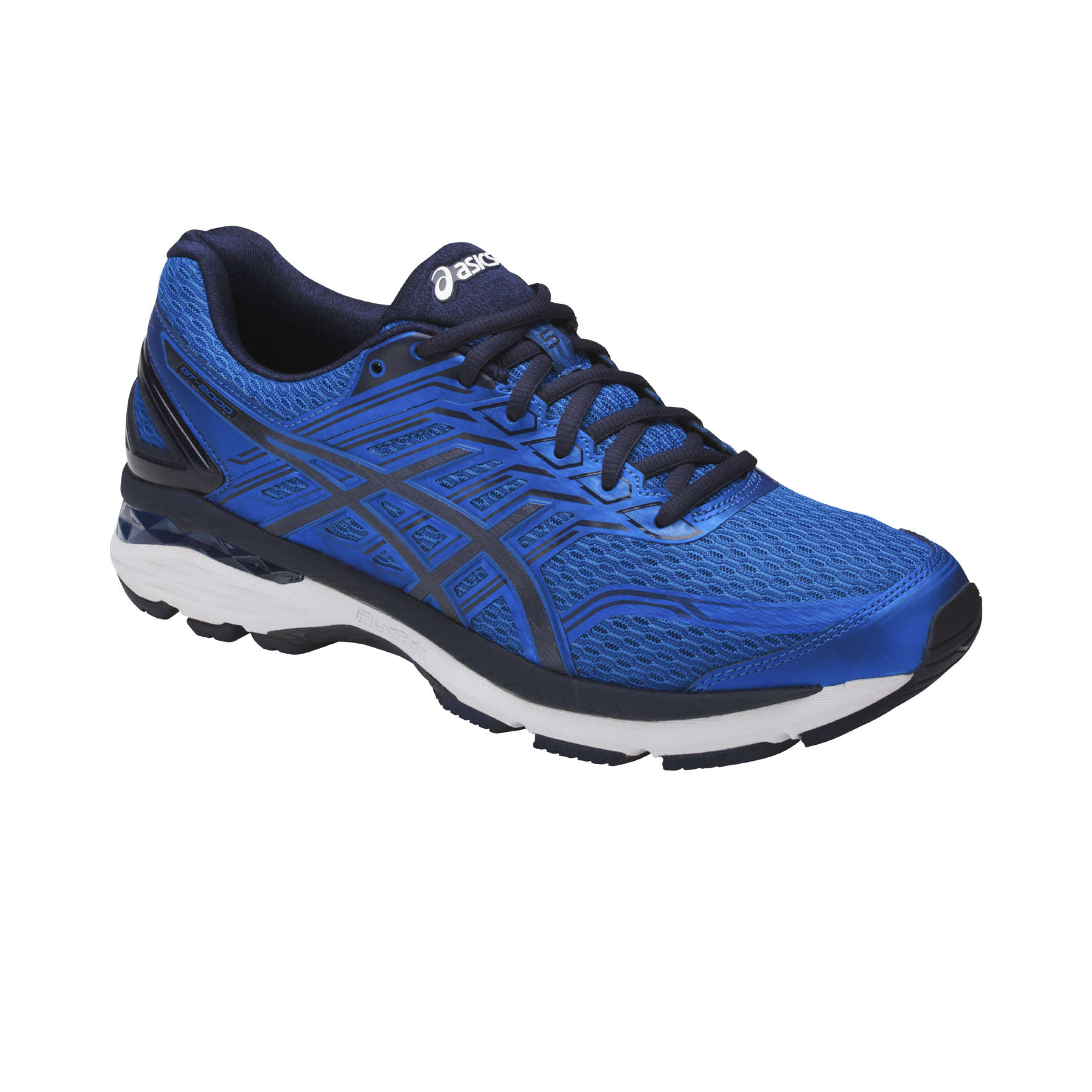 ASICS GT 2000 5 Hardloopschoenen Blauw/Zwart/Wit Heren