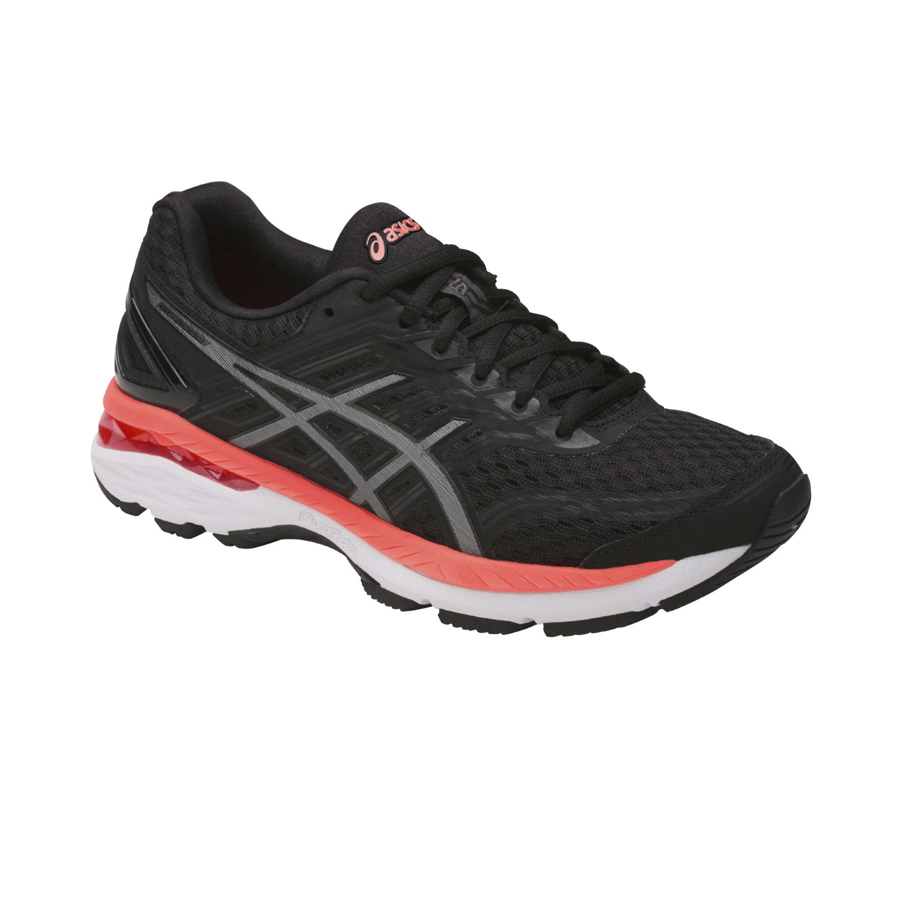 ASICS GT 2000 5 Hardloopschoenen Zwart/Roze/Wit Dames