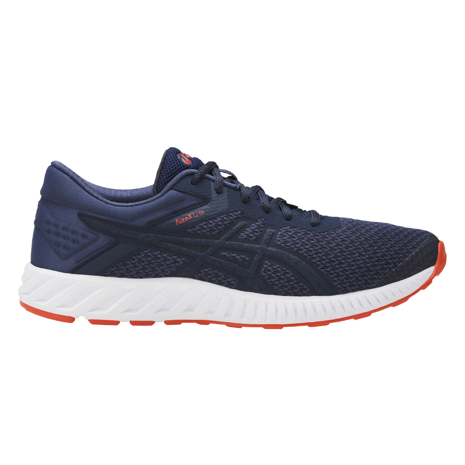ASICS fuzeX Lyte 2 Hardloopschoenen Donkerblauw Wit Heren