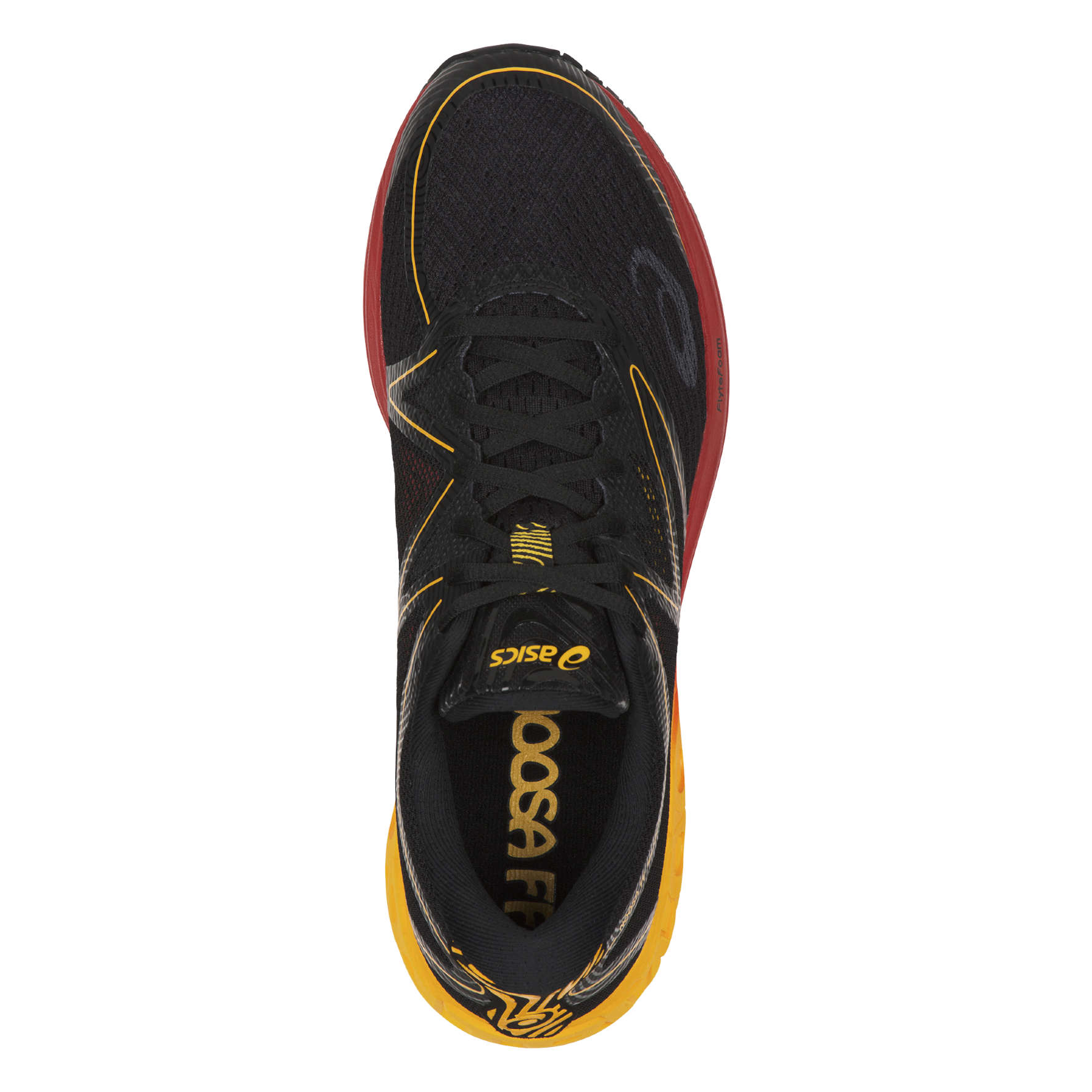 ASICS Noosa FF Hardloopschoenen Zwart/Goud/Rood Heren