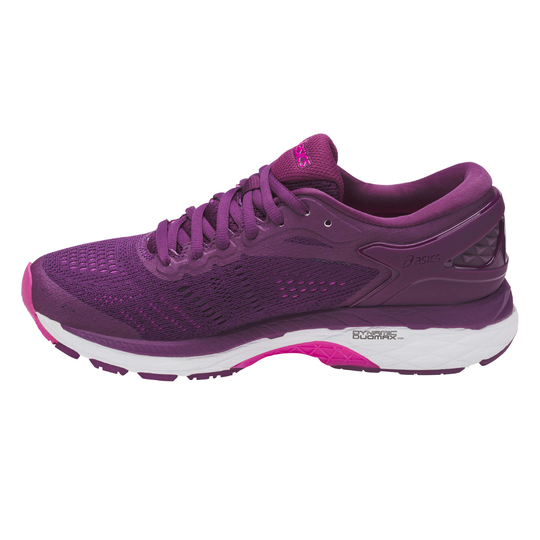 ASICS Gel Kayano 24 Hardloopschoenen Paars Roze Wit Dames koop je bij Futurumshop