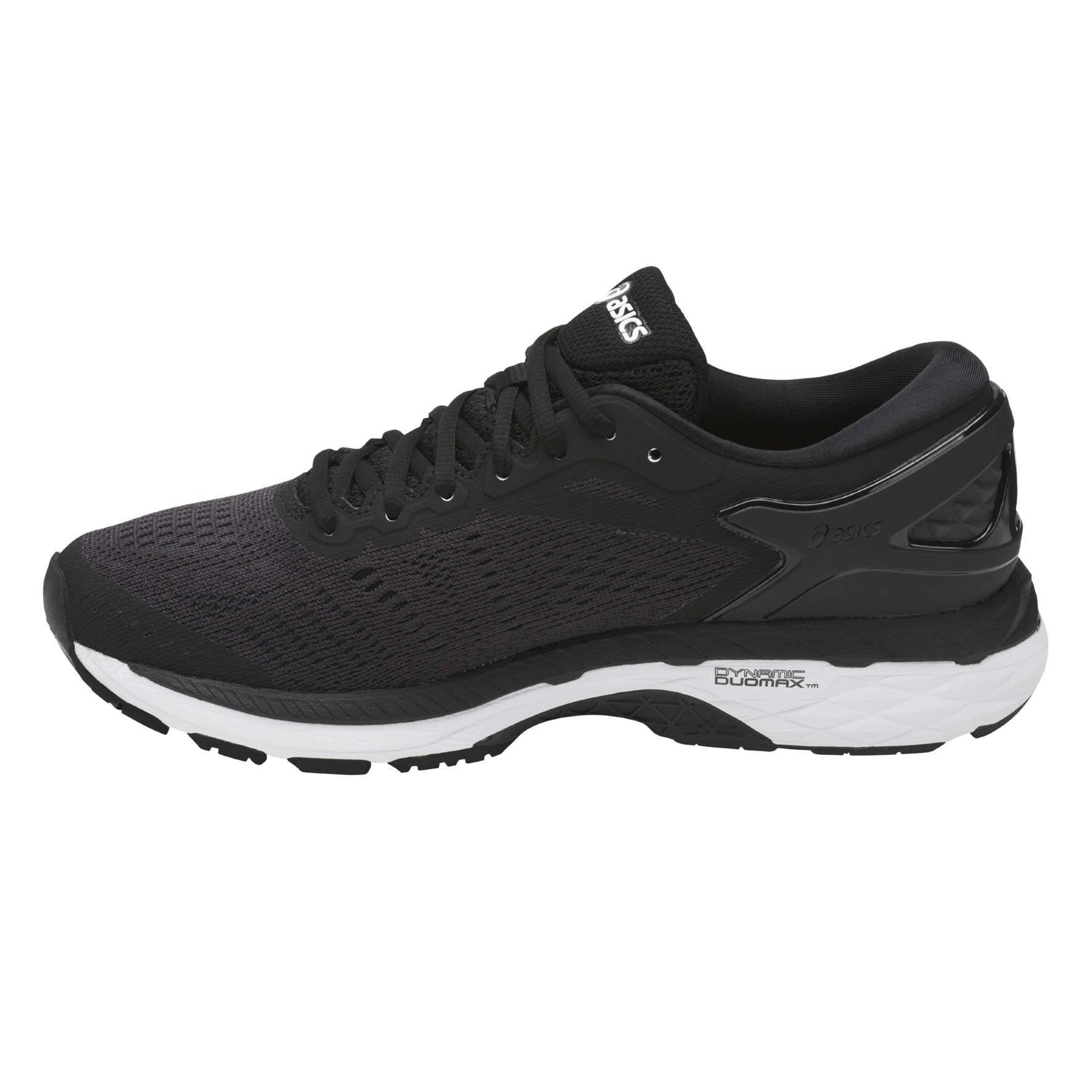 ASICS Gel Kayano 24 Hardloopschoenen Zwart/Wit Dames