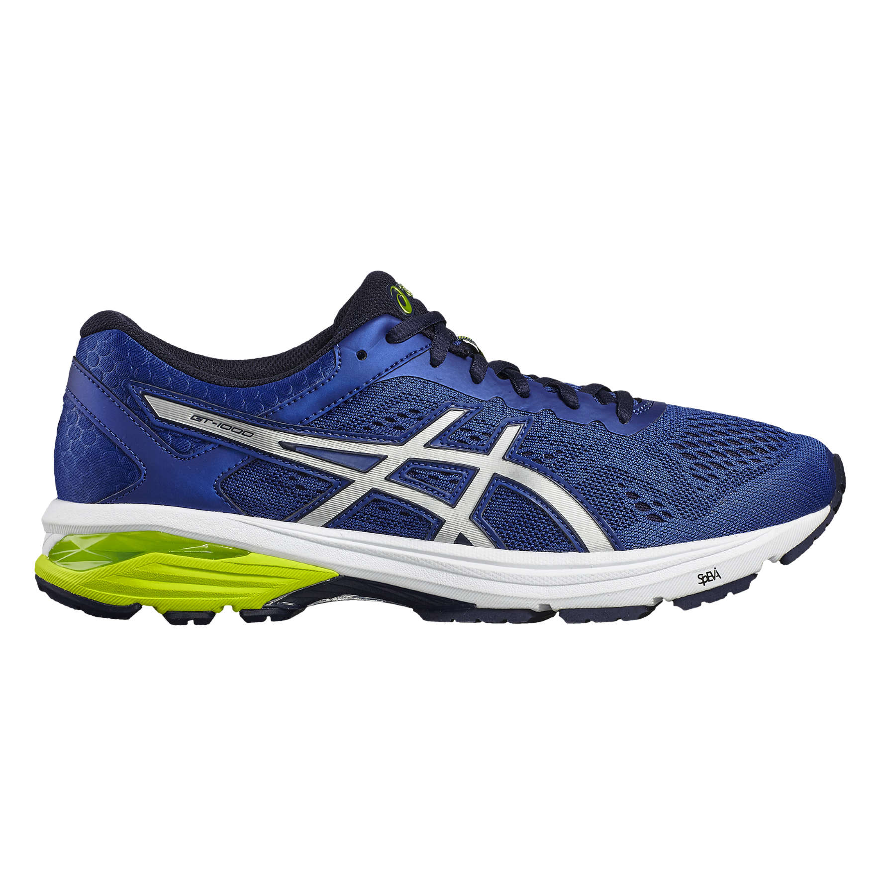 ASICS GT 1000 6 Hardloopschoenen Blauw/Groen/Wit Heren