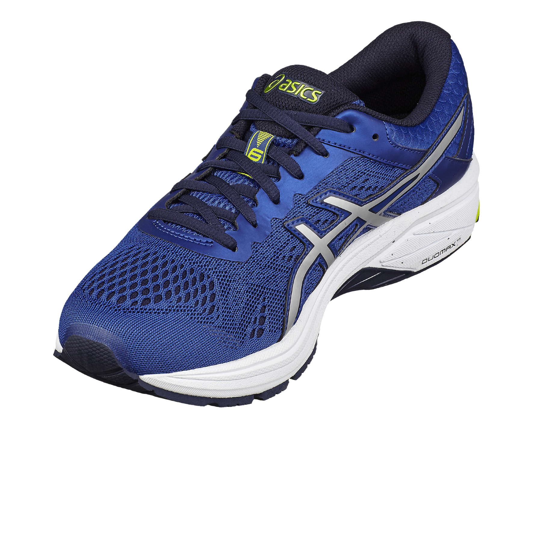 ASICS GT 1000 6 Hardloopschoenen Blauw/Groen/Wit Heren