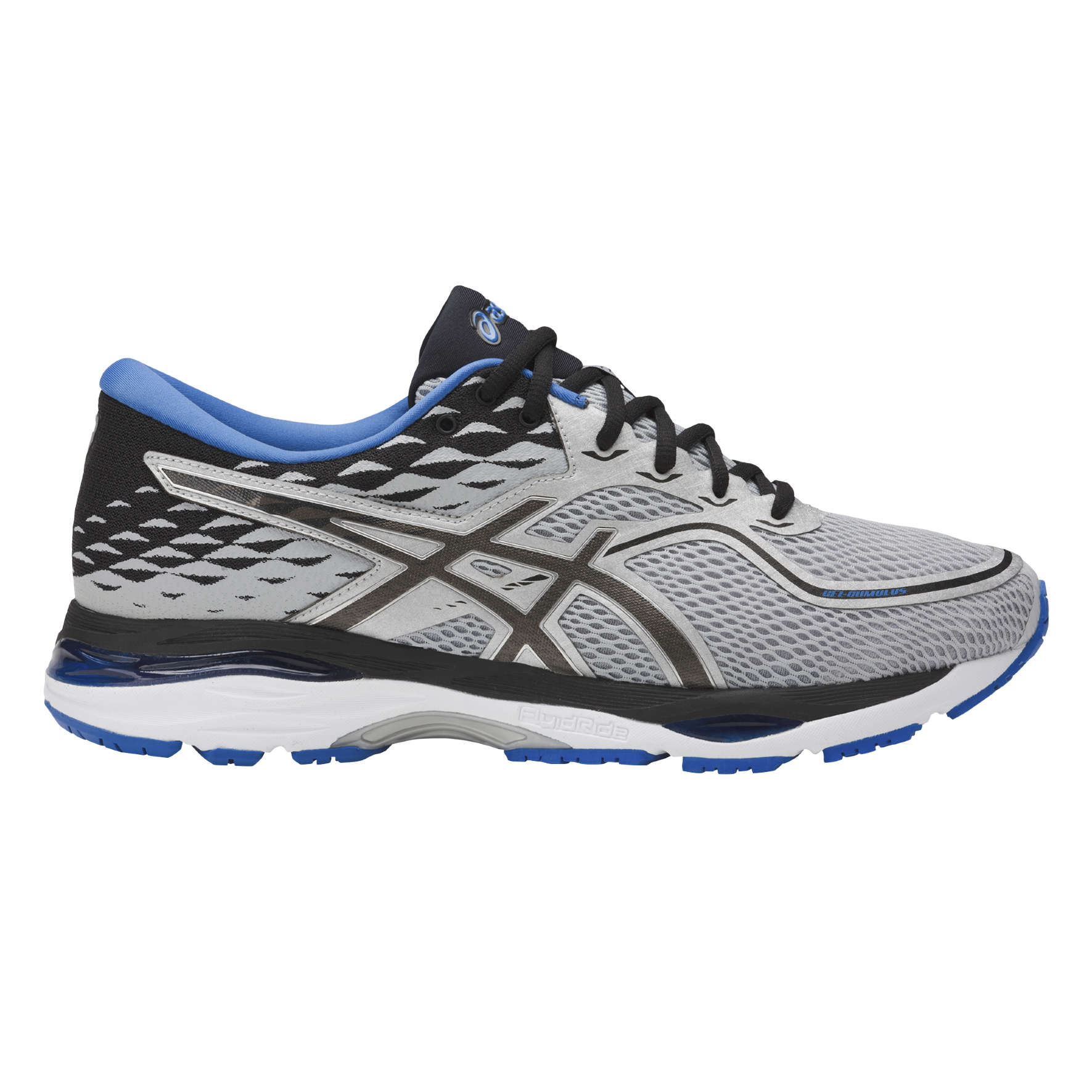 ASICS Gel Cumulus 19 Hardloopschoenen Grijs/Zwart/Blauw Heren