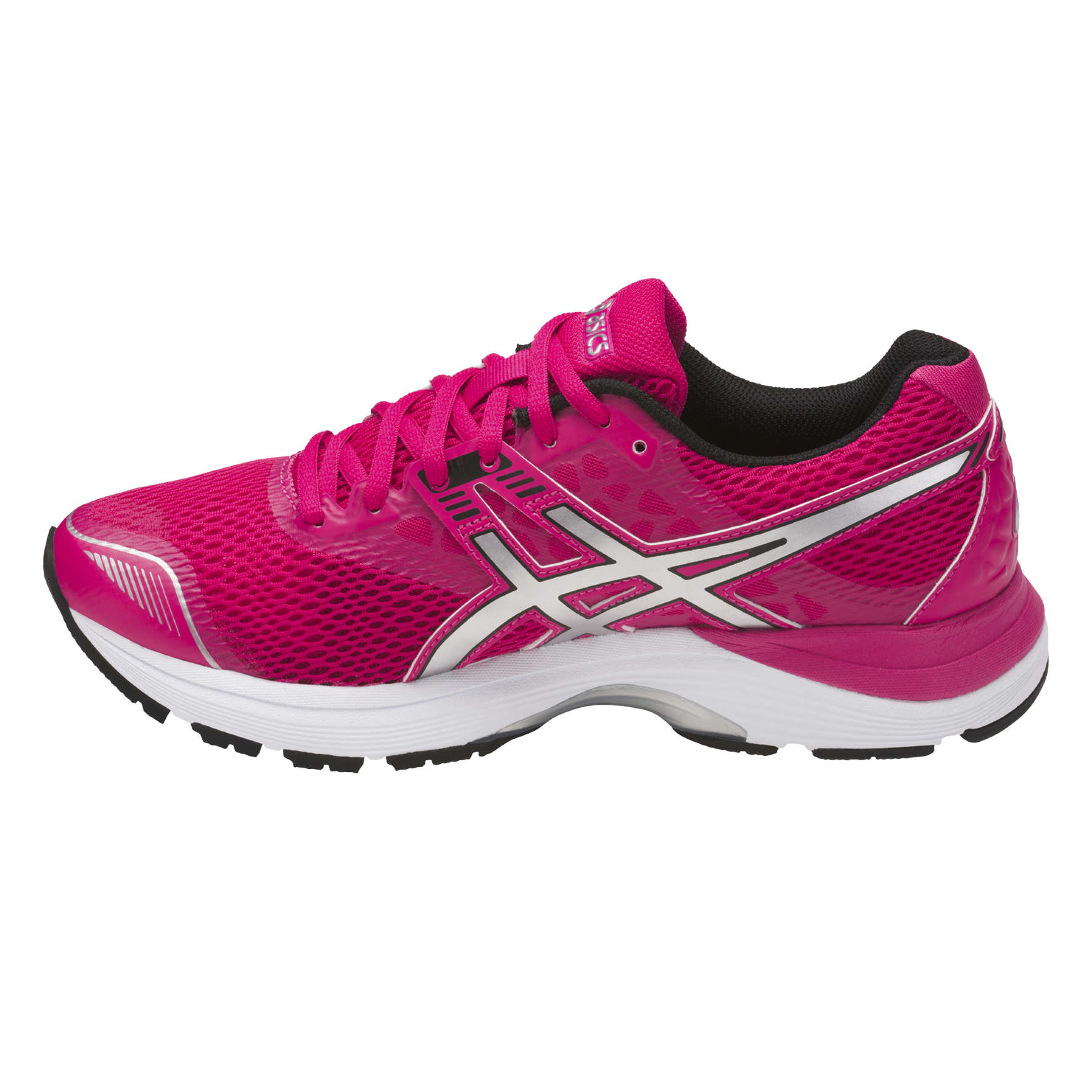 Gel Pulse 9 Hardloopschoenen Roze Zilver Wit Dames