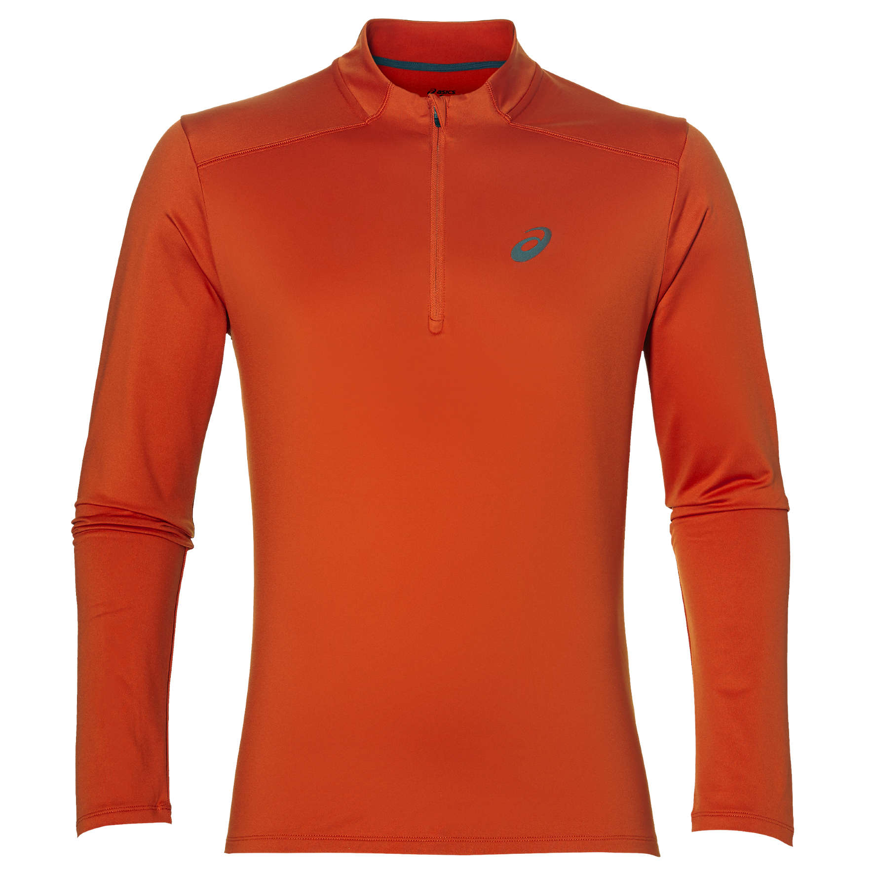 ASICS Ess Winter 1/2 Zip Hardloopshirt Lange Mouwen Oranje Heren