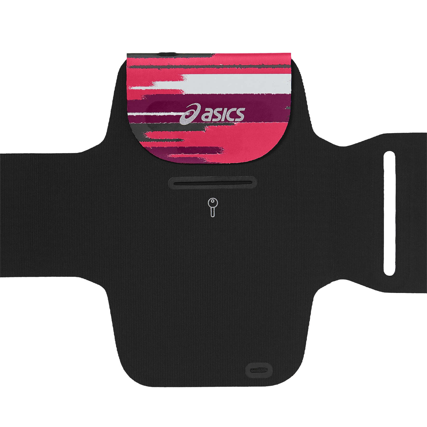 ASICS MP3 Arm Tube Roze/Zwart