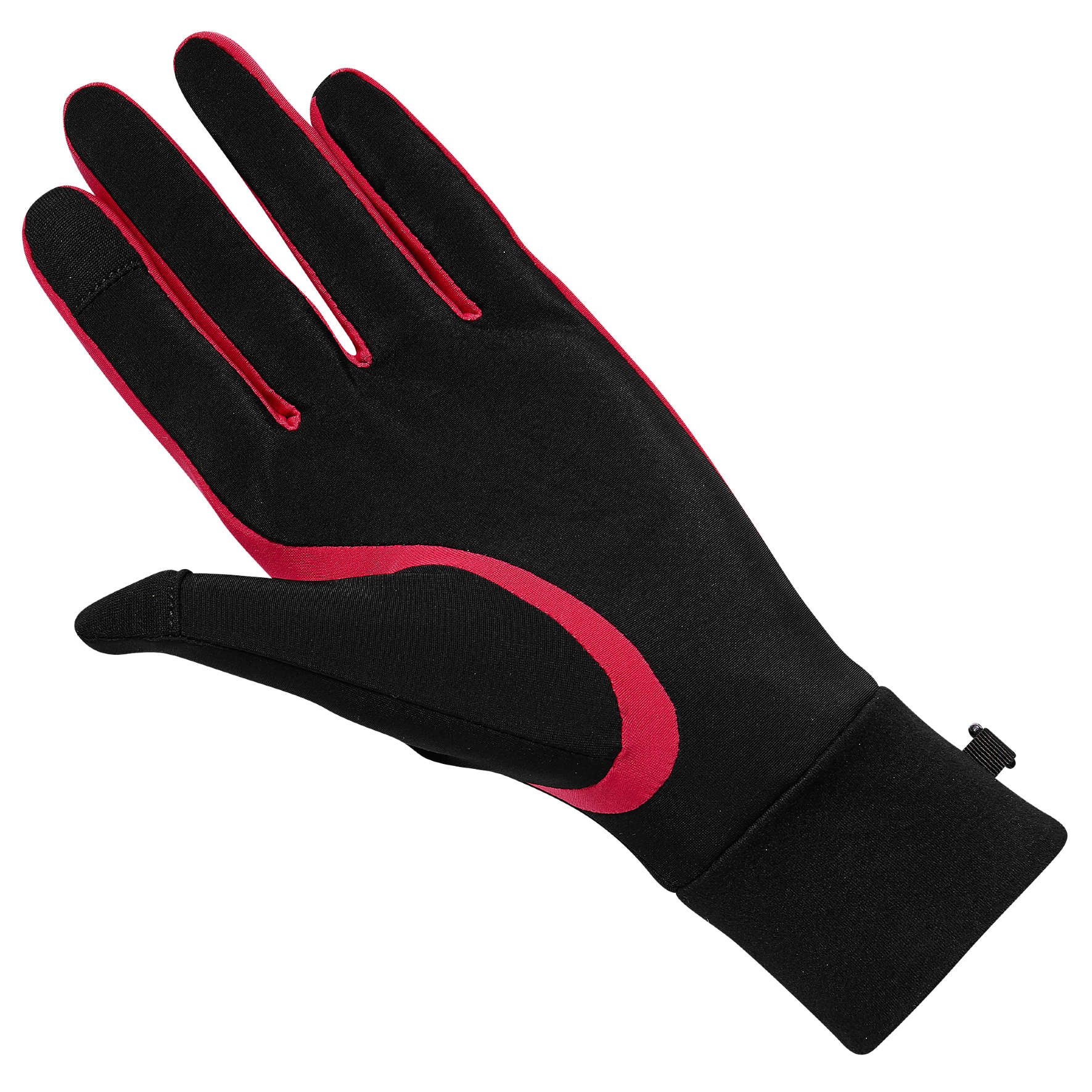 ASICS Basic Performance Hardloop Handschoenen Zwart/Roze Unisex