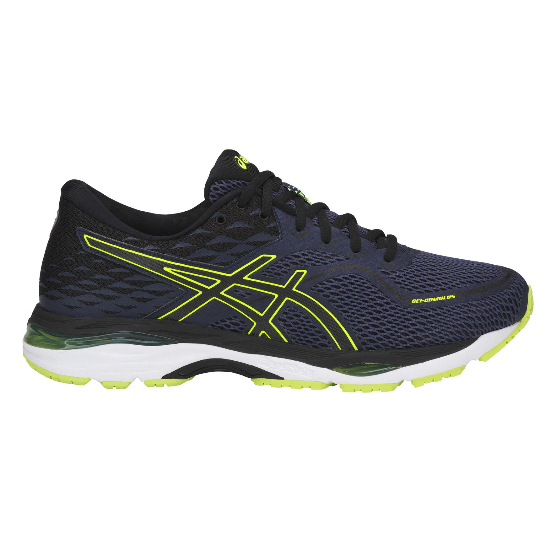 ASICS Gel Cumulus 19 Hardloopschoenen Blauw/Groen/Zwart Heren