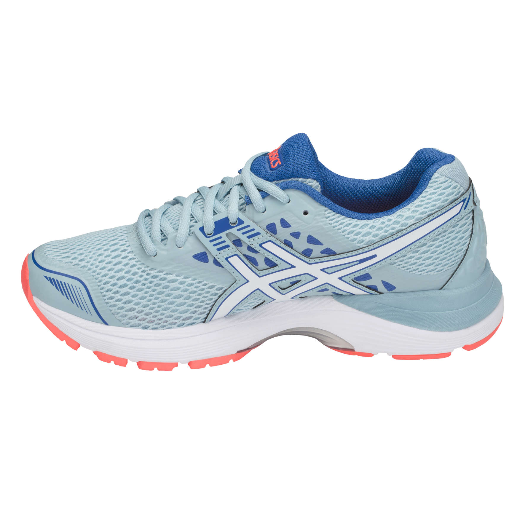 ASICS Gel Pulse 9 Hardloopschoenen Lichtblauw/Wit/Blauw Dames