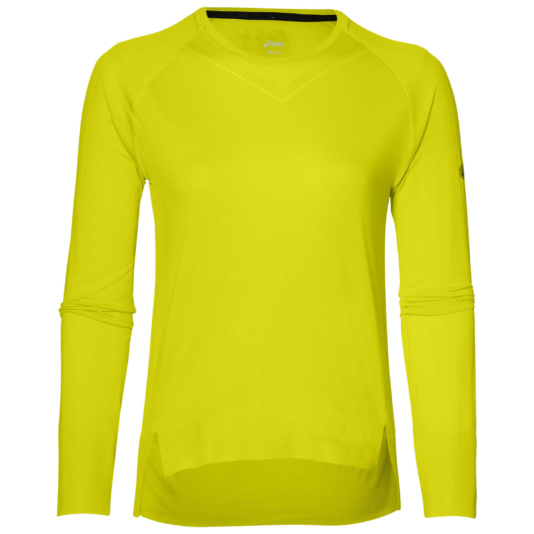 ASICS Seamless Hardloopshirt Lange Mouwen Geel Dames