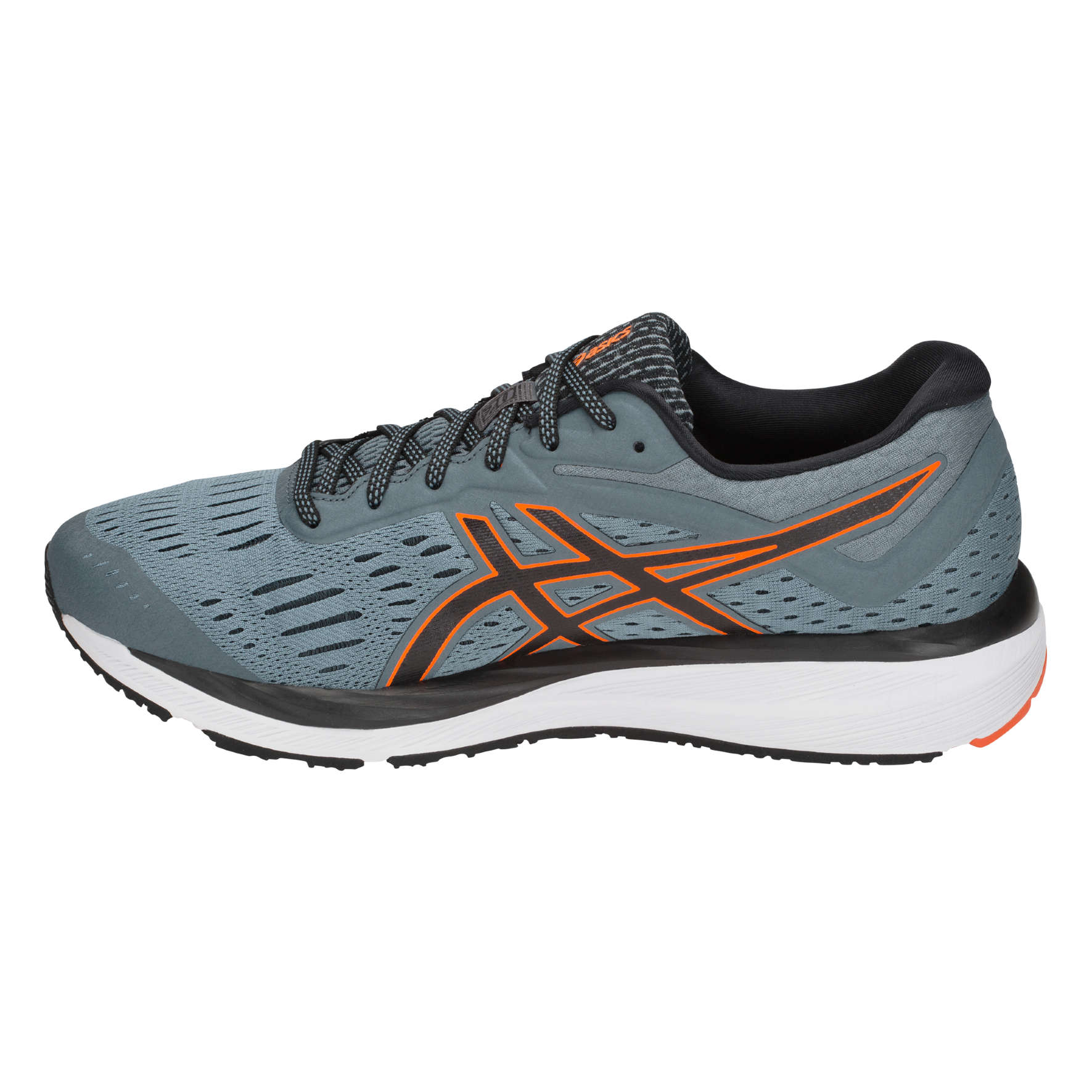 ASICS Gel Cumulus 20 Hardloopschoenen Grijs/Zwart/Oranje Heren