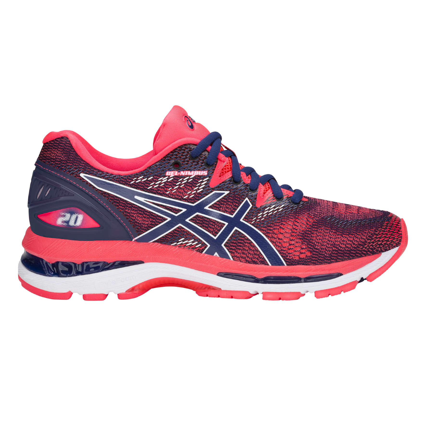 Asics gel nimbus 20 dames zwart hotsell