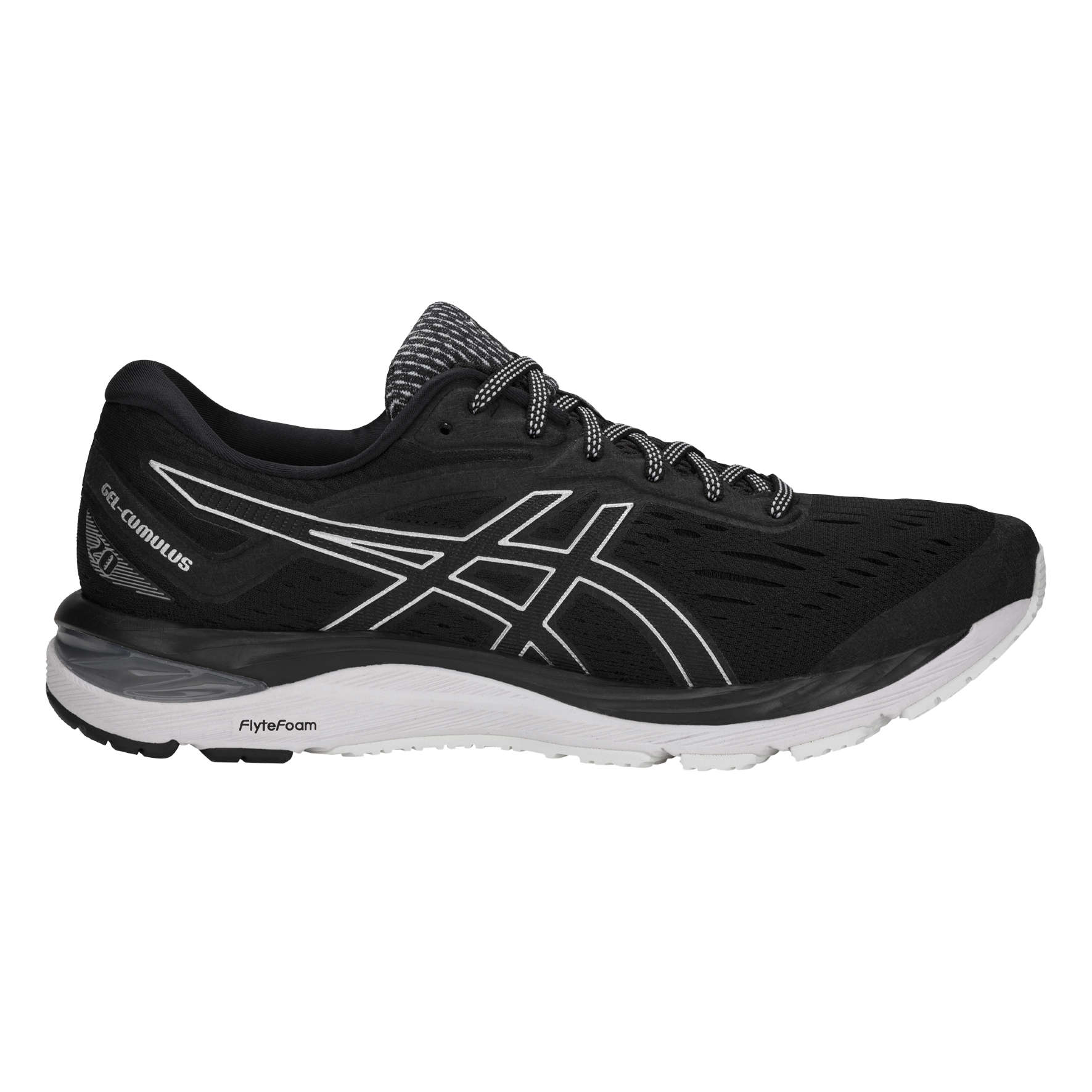 ASICS Gel Cumulus 20 Hardloopschoenen Zwart Wit Heren koop je bij Futurumshop