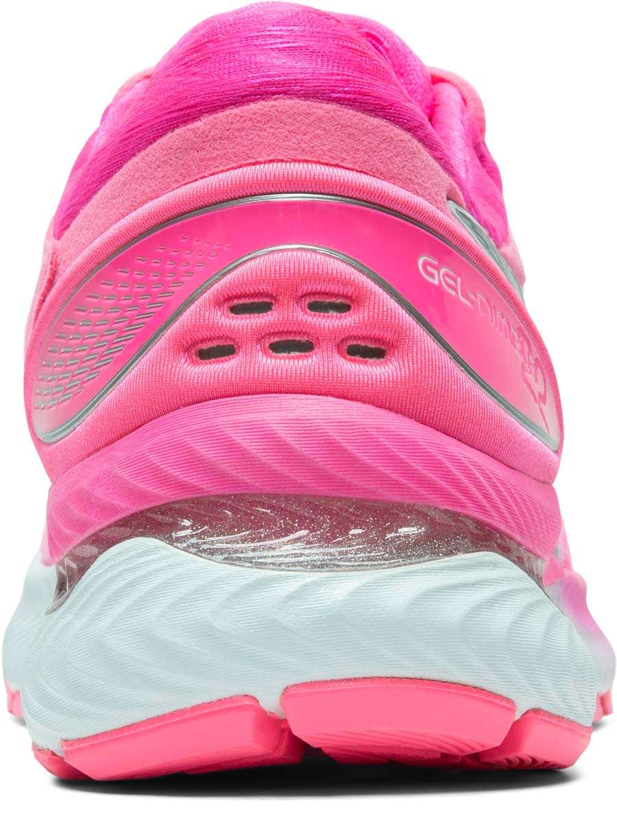 ASICS Gel Nimbus 22 Hardloopschoenen Roze/Zilver Dames