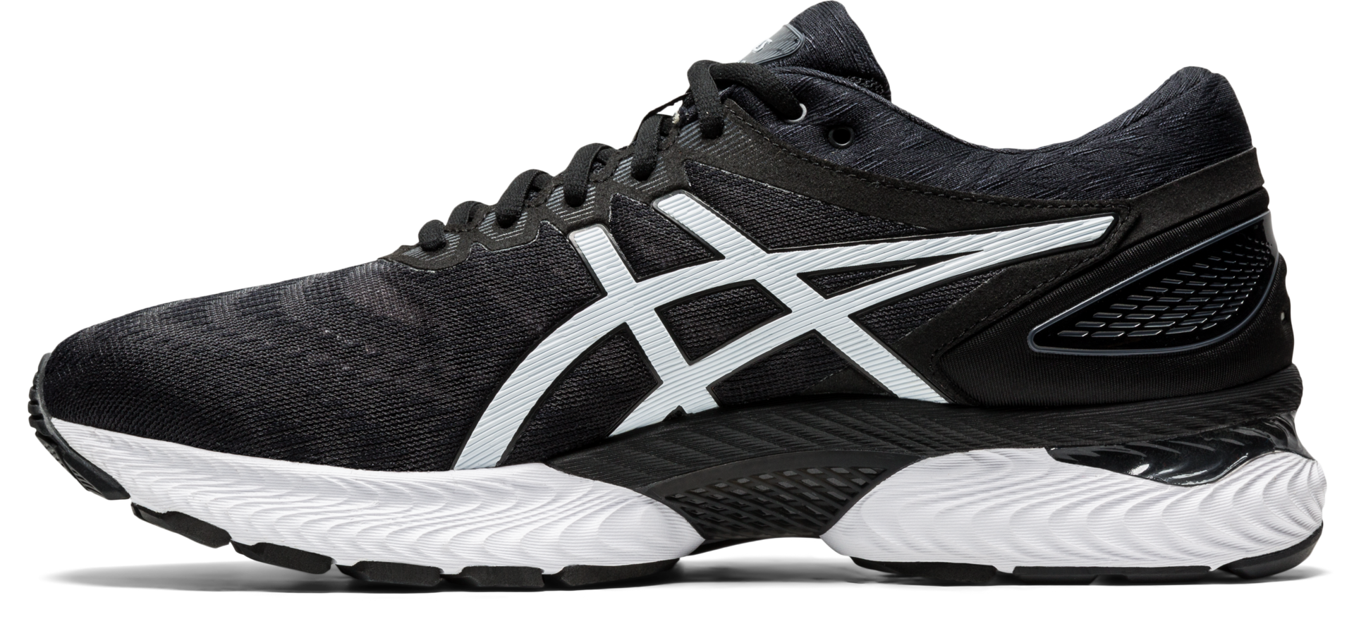 ASICS Gel Nimbus 22 Hardloopschoenen Zwart/Wit Heren