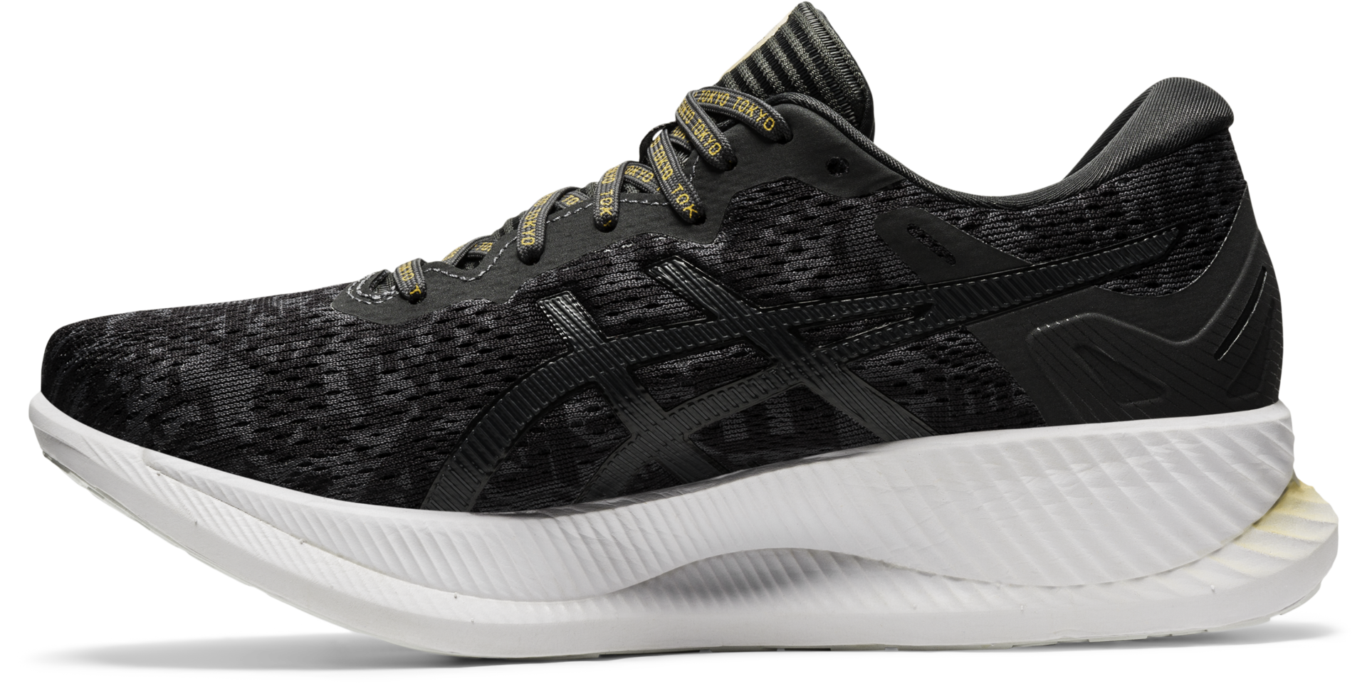 ASICS GlideRide Hardloopschoenen Zwart/Goud Dames koop je bij Futurumshop.nl