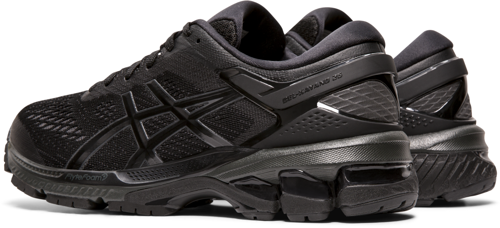 Gel kayano 26 black womens 2025
