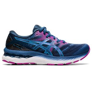 ASICS Gel Nimbus 23 Hardloopschoenen Blauw Dames koop je bij Futurumshop.nl