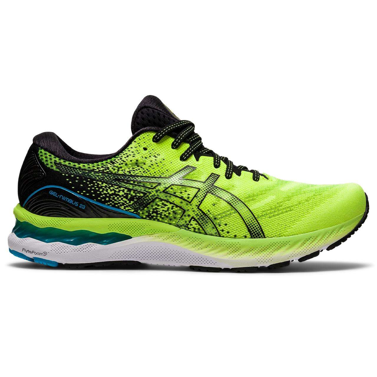 ASICS Gel Nimbus 23 Hardloopschoenen Groen/Zwart Heren koop je bij  Futurumshop.nl