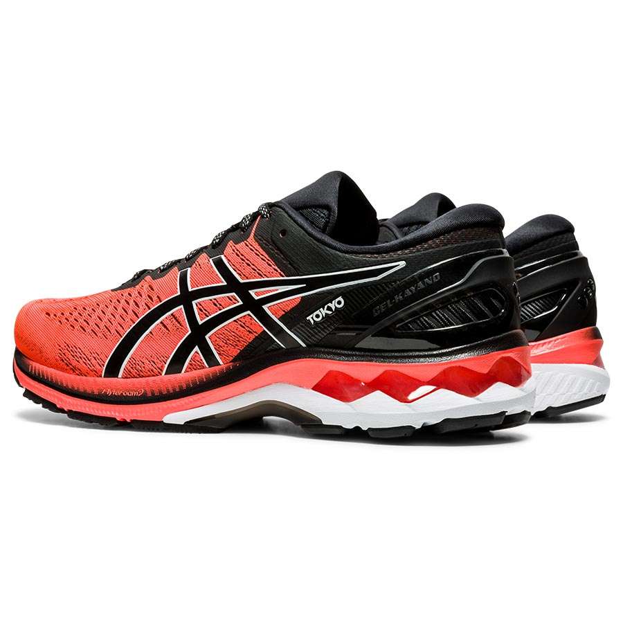 ASICS Gel Kayano 27 Tokyo Hardloopschoenen Rood/Zwart Heren