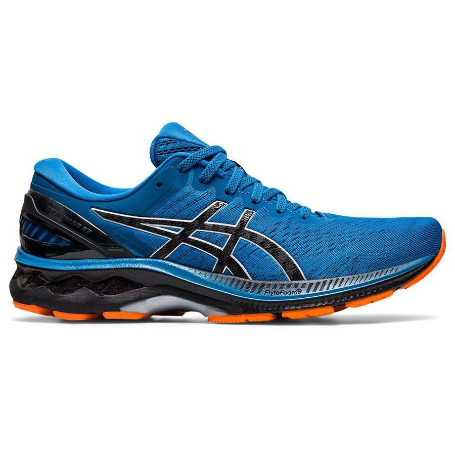 ASICS Gel Kayano 27 Hardloopschoenen Blauw Zwart Heren koop je bij Futurumshop