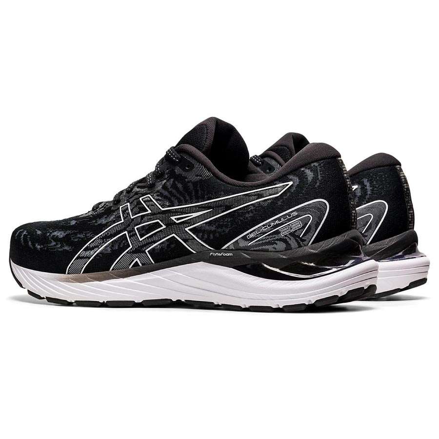 ASICS Gel Cumulus 23 Hardloopschoenen Zwart/Wit Heren koop je bij  Futurumshop.nl