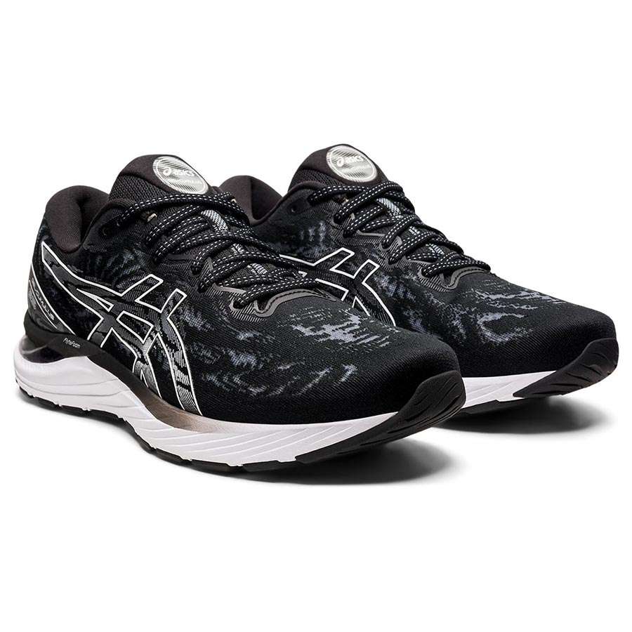 ASICS Gel Cumulus 23 Hardloopschoenen Zwart/Wit Heren koop je bij  Futurumshop.nl