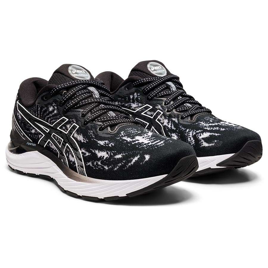 ASICS Gel Cumulus 23 Hardloopschoenen Zwart/Wit Dames