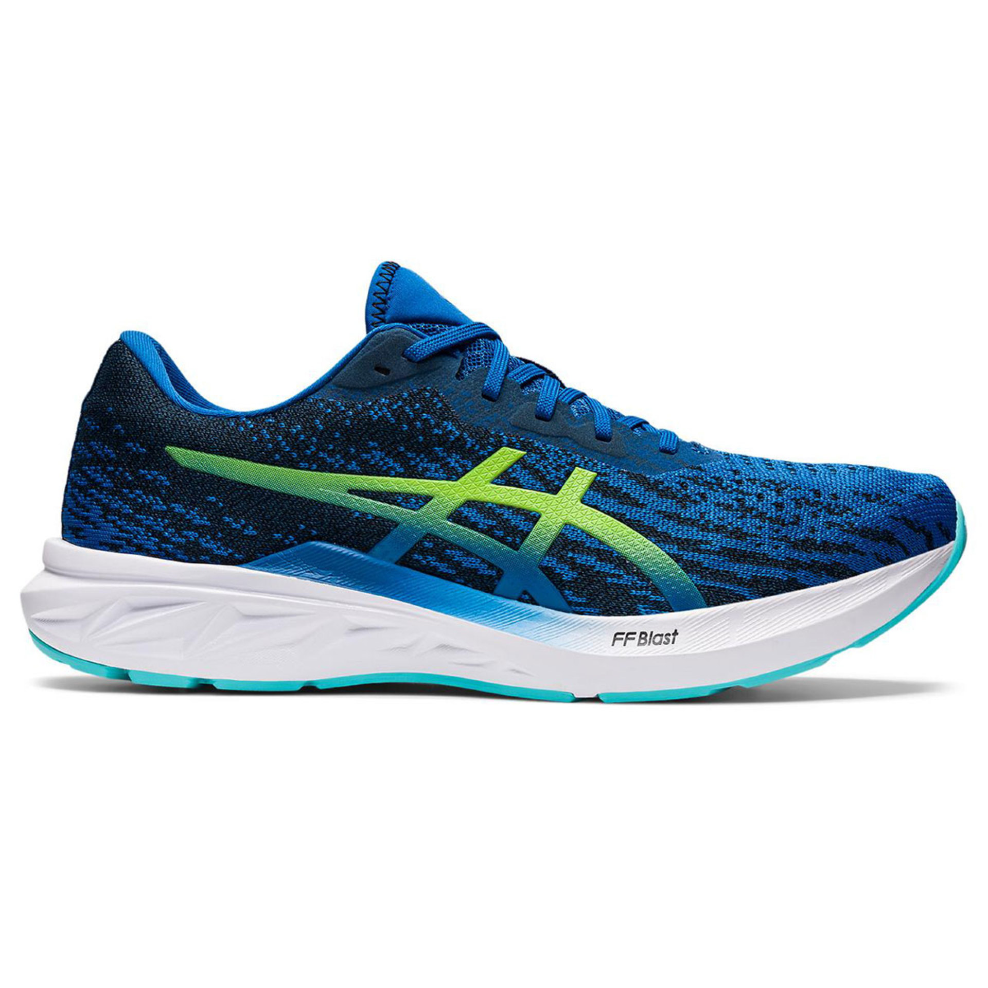 ASICS Dynablast 2 Hardloopschoenen Blauw/Groen Heren