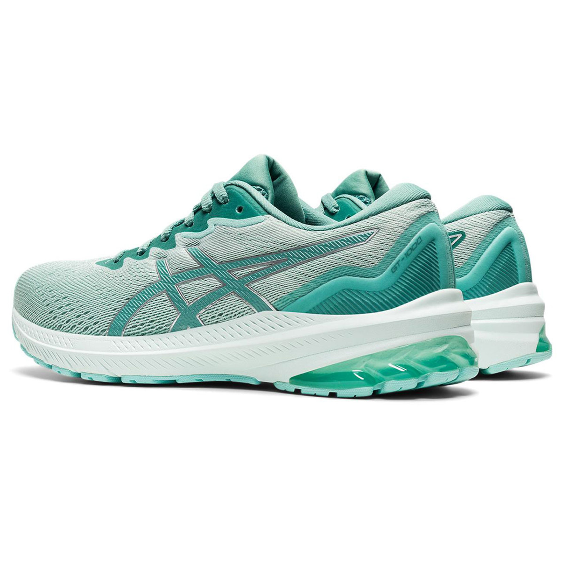 ASICS GT-1000 11 Hardloopschoenen Groen/Wit Dames