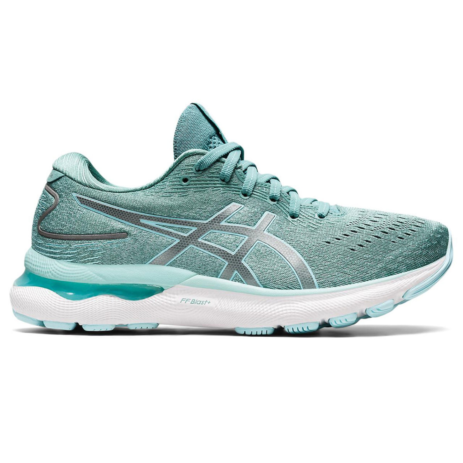 ASICS Gel-Nimbus 24 Hardloopschoenen Groen Dames