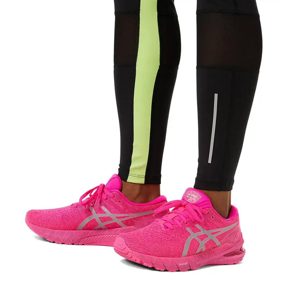 ASICS Lite-Show Hardloopbroek Lang Zwart/Groen Dames