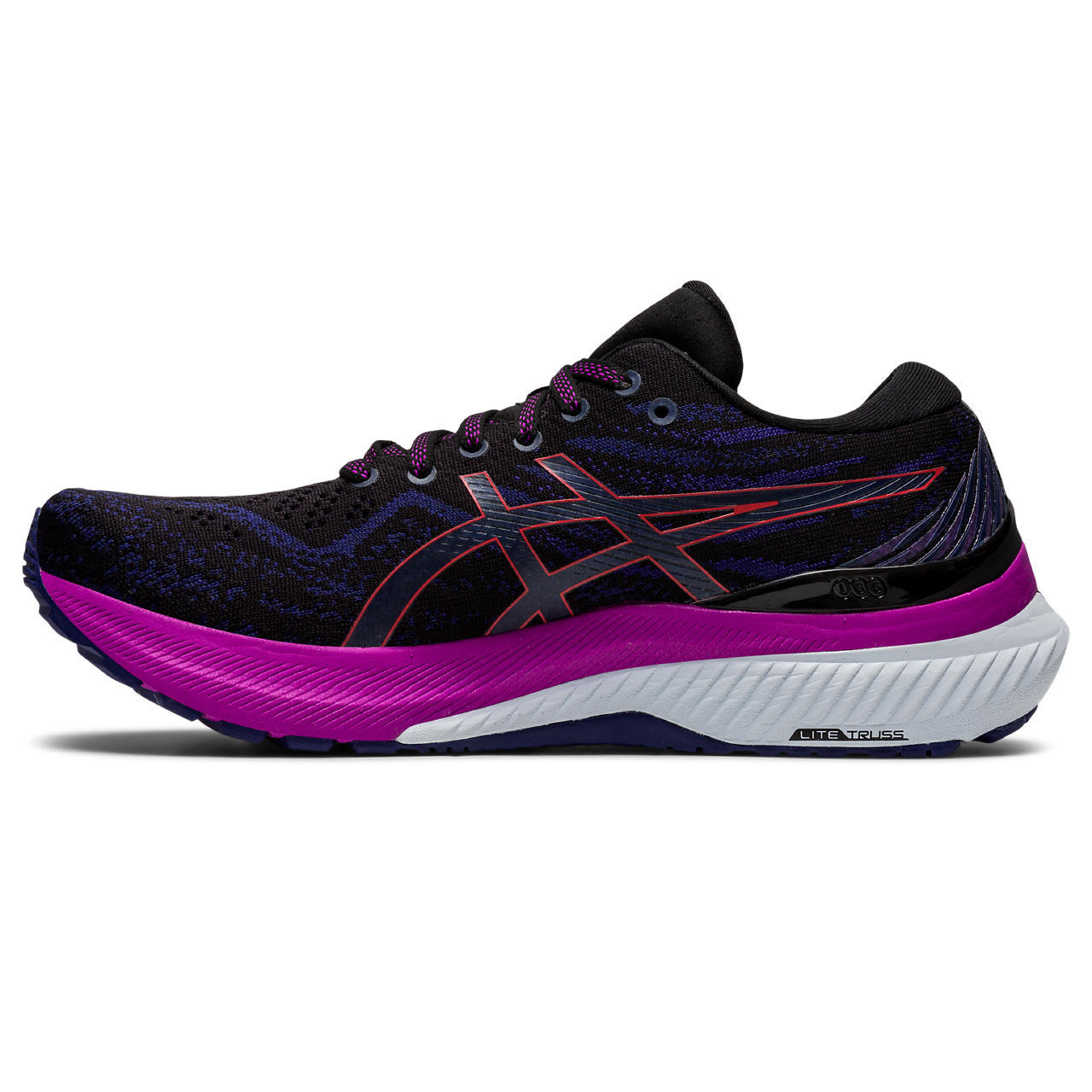 ASICS Gel-Kayano 29 Hardloopschoenen Zwart/Paars Dames koop je bij  Futurumshop.nl