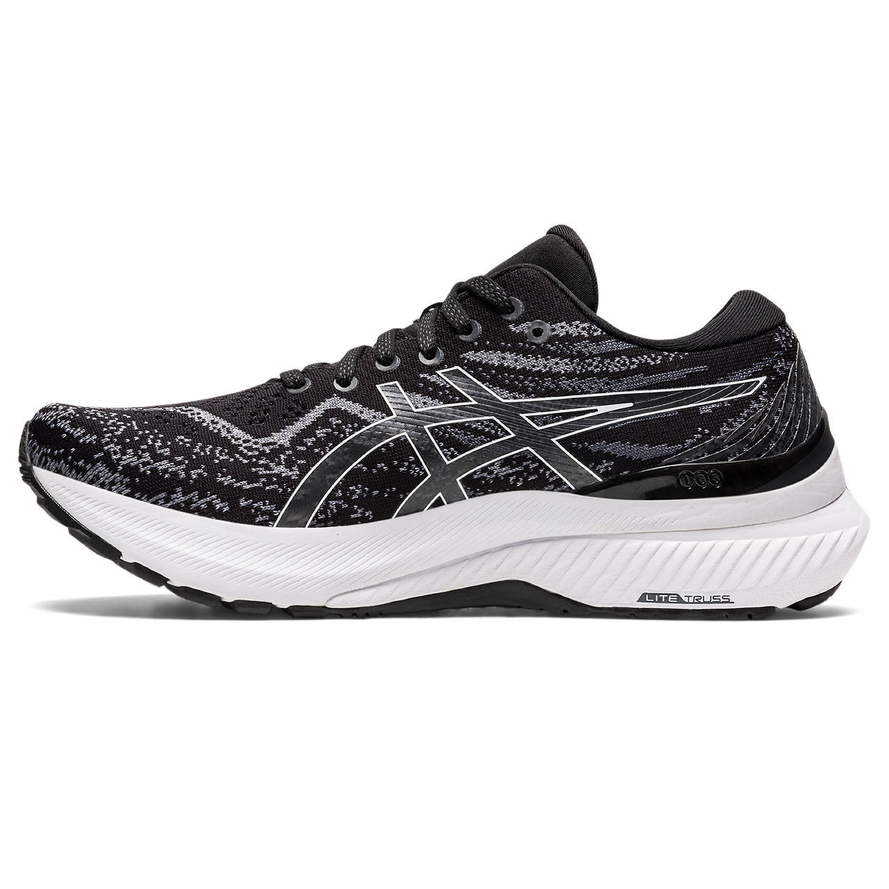 ASICS Gel-Kayano 29 Hardloopschoenen Zwart/Wit Dames