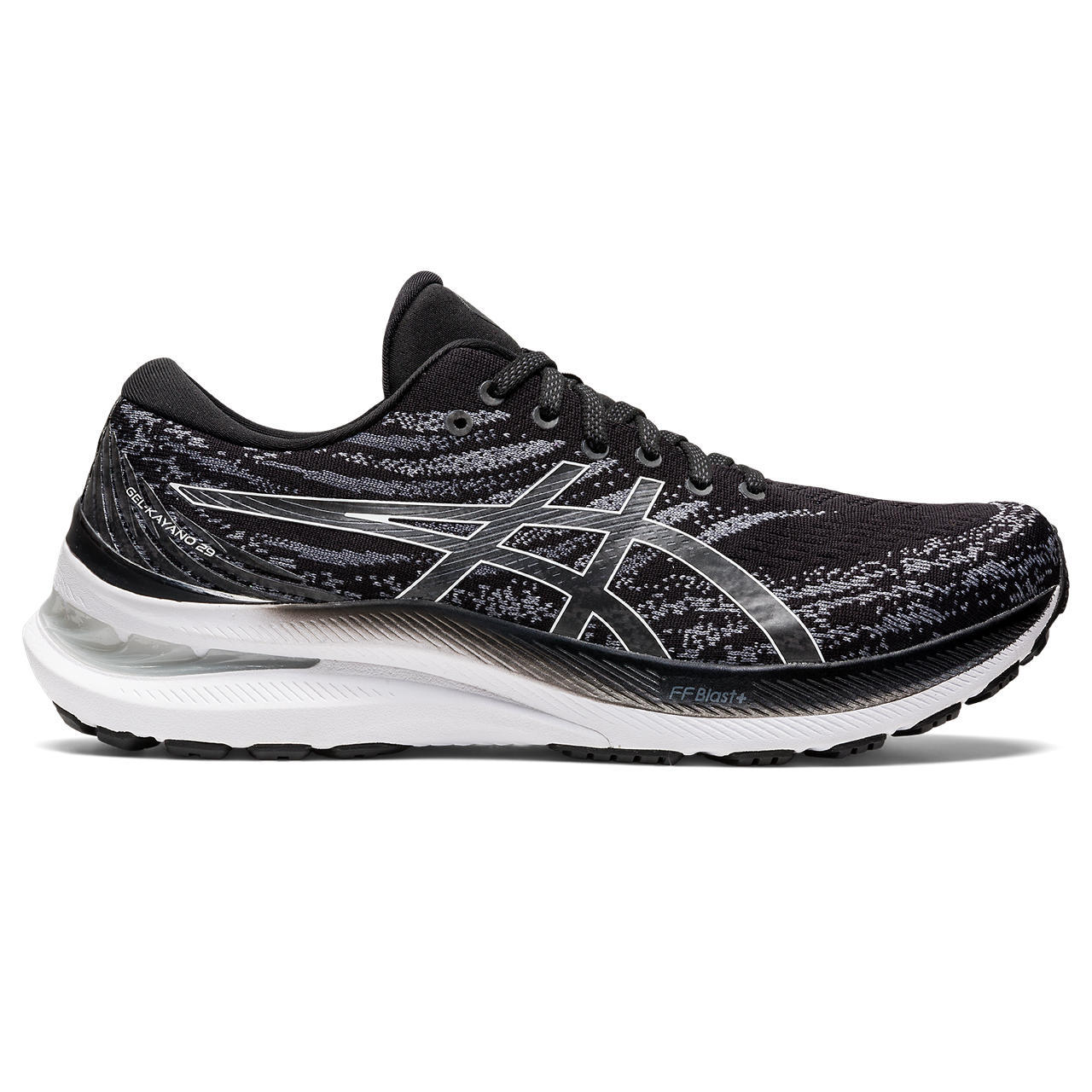 ASICS Gel-Kayano 29 Hardloopschoenen Zwart/Wit Heren