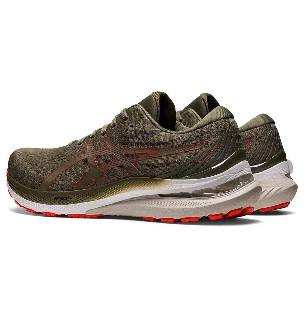 ASICS Gel-Kayano 29 Hardloopschoenen Groen/Rood Heren