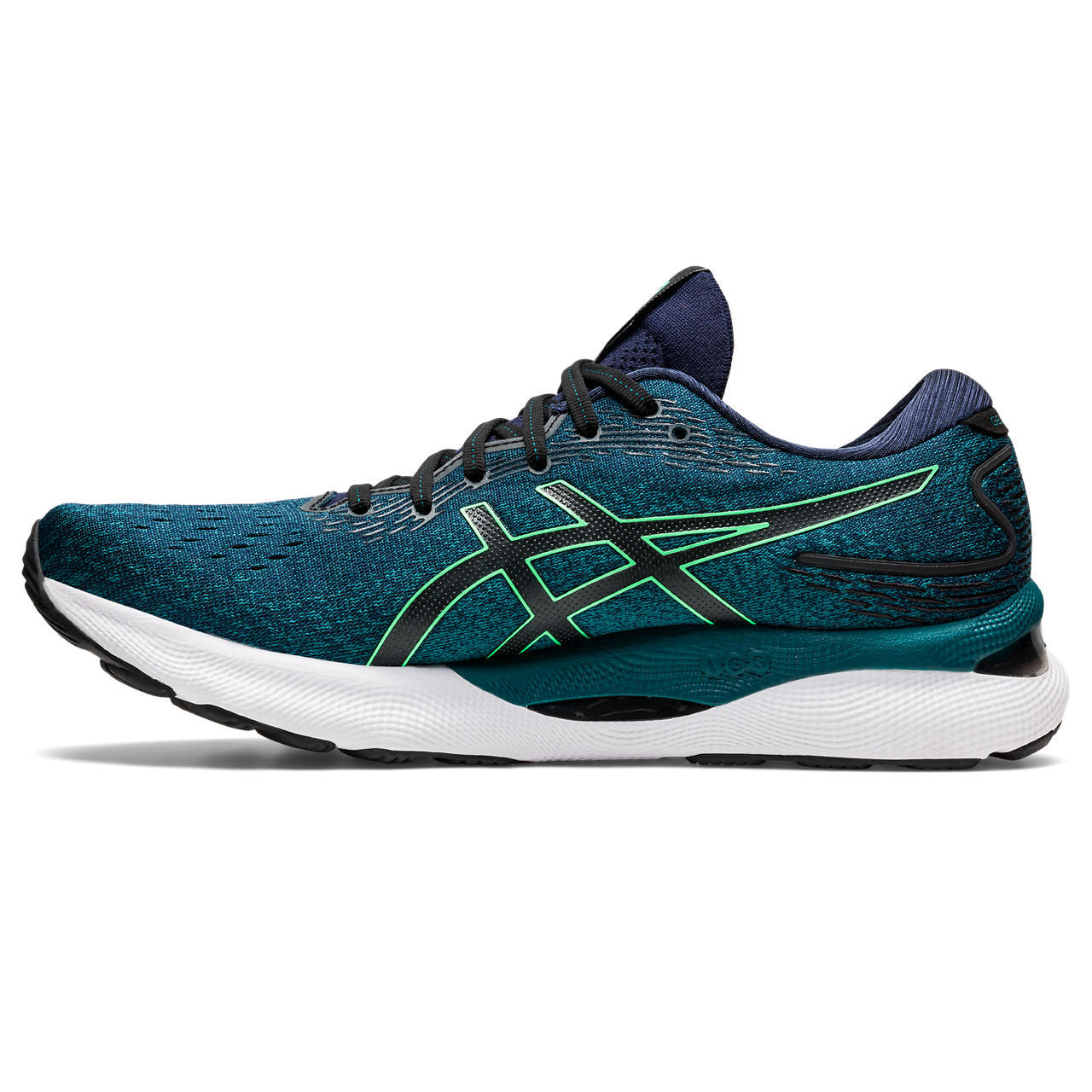 ASICS Gel-Nimbus 24 Hardloopschoenen Groen/Zwart Heren