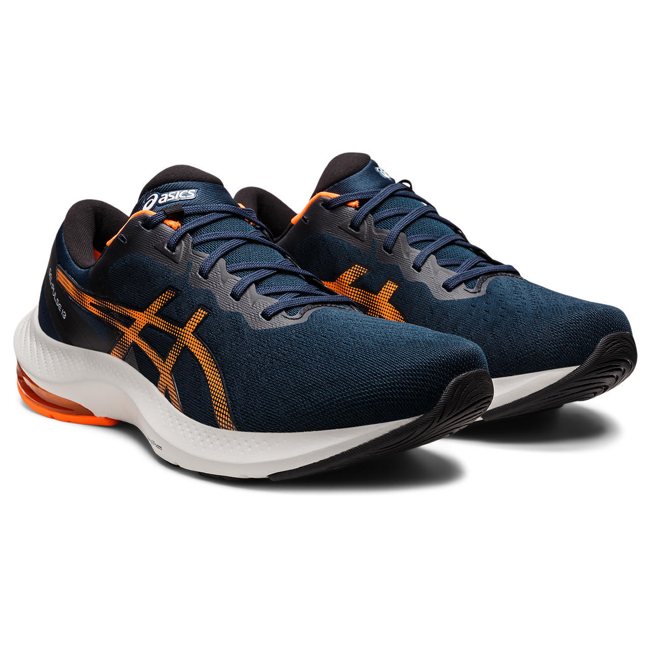 ASICS Gel-Pulse 13 Hardloopschoenen Donkerblauw/Oranje Heren