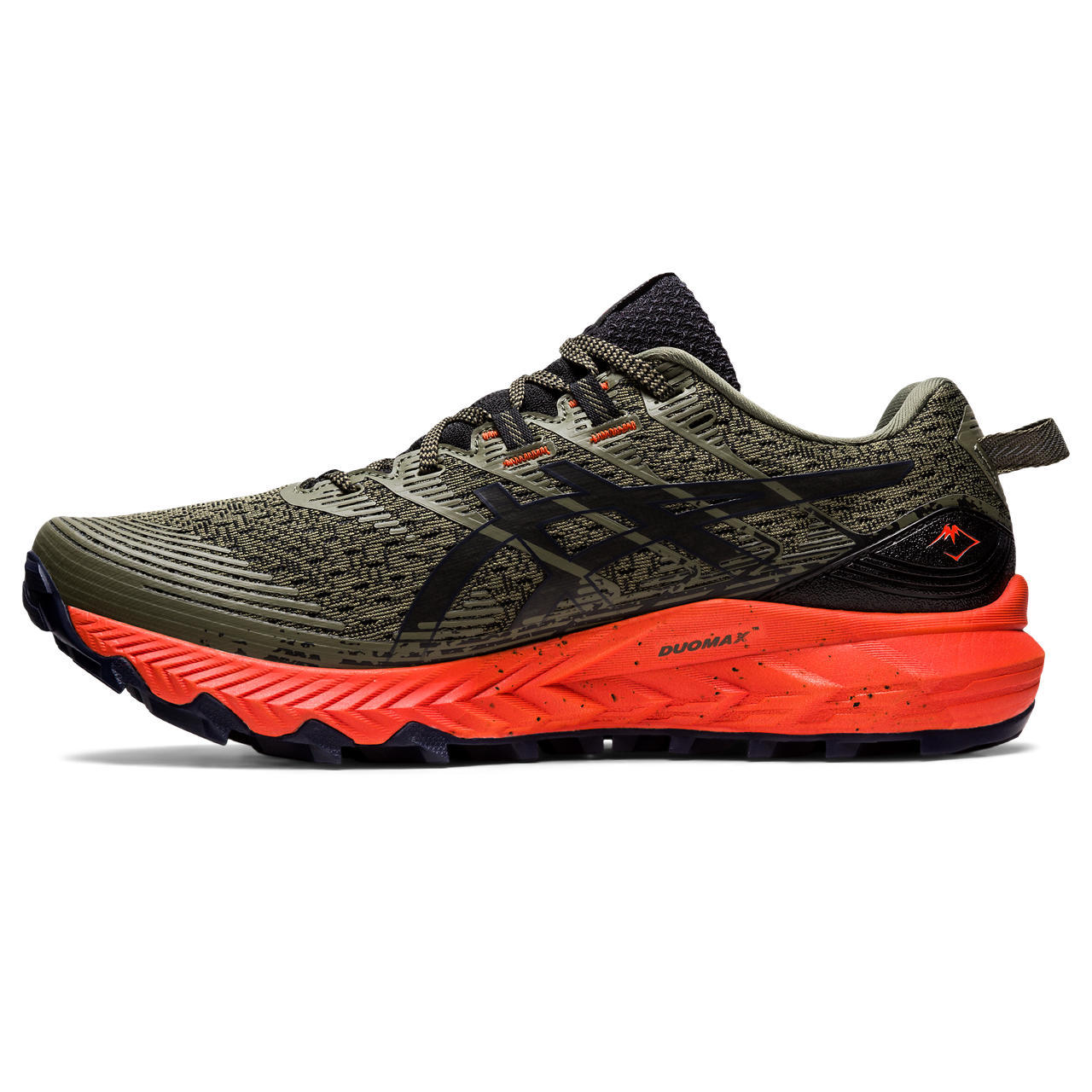 ASICS GEL-Trabuco 10 Trail Hardloopschoenen Groen/Zwart/Rood Heren