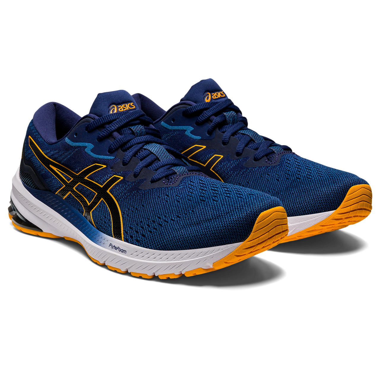 ASICS GT-1000 11 Hardloopschoenen Blauw/Oranje Heren