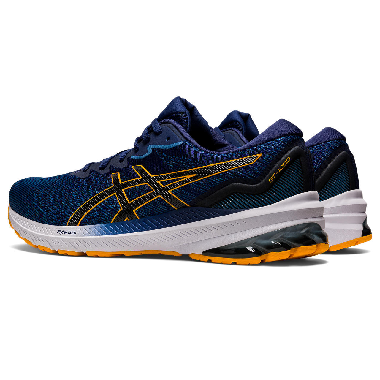 ASICS GT-1000 11 Hardloopschoenen Blauw/Oranje Heren