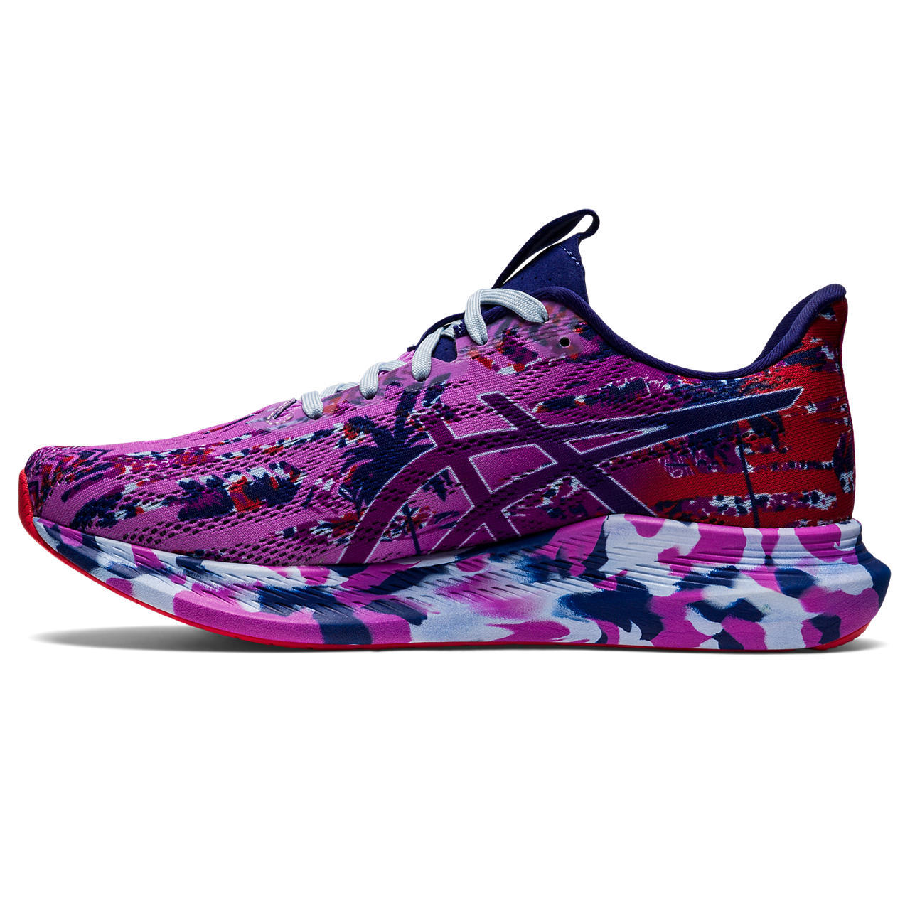 ASICS NOOSA TRI 14 Hardloopschoenen Paars/Blauw Dames