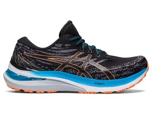 ASICS Gel-Kayano 29 Hardloopschoenen Zwart/Oranje/Blauw Heren