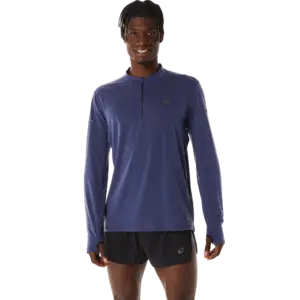 ASICS Metarun 1/2 Zip Hardloopshirt Lange Mouwen Blauw Heren